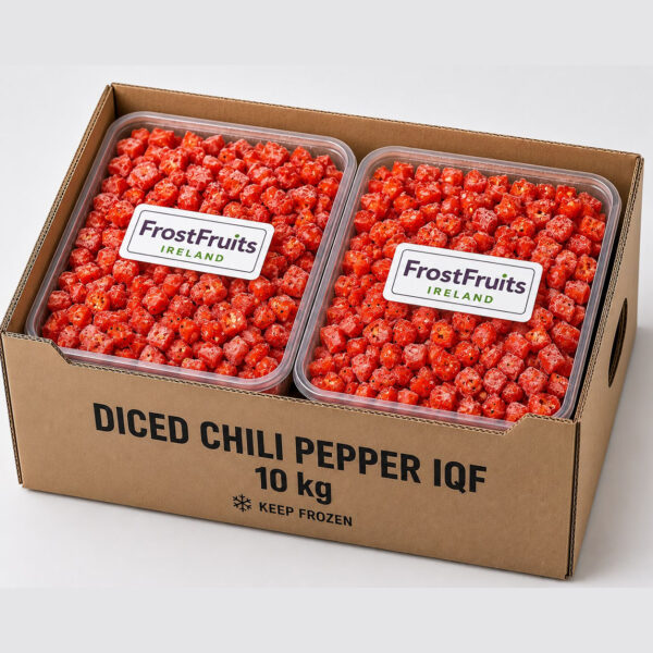 Pepper Red Diced 10mm - 10kg