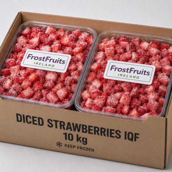Diced Strawberries IQF - 10kg