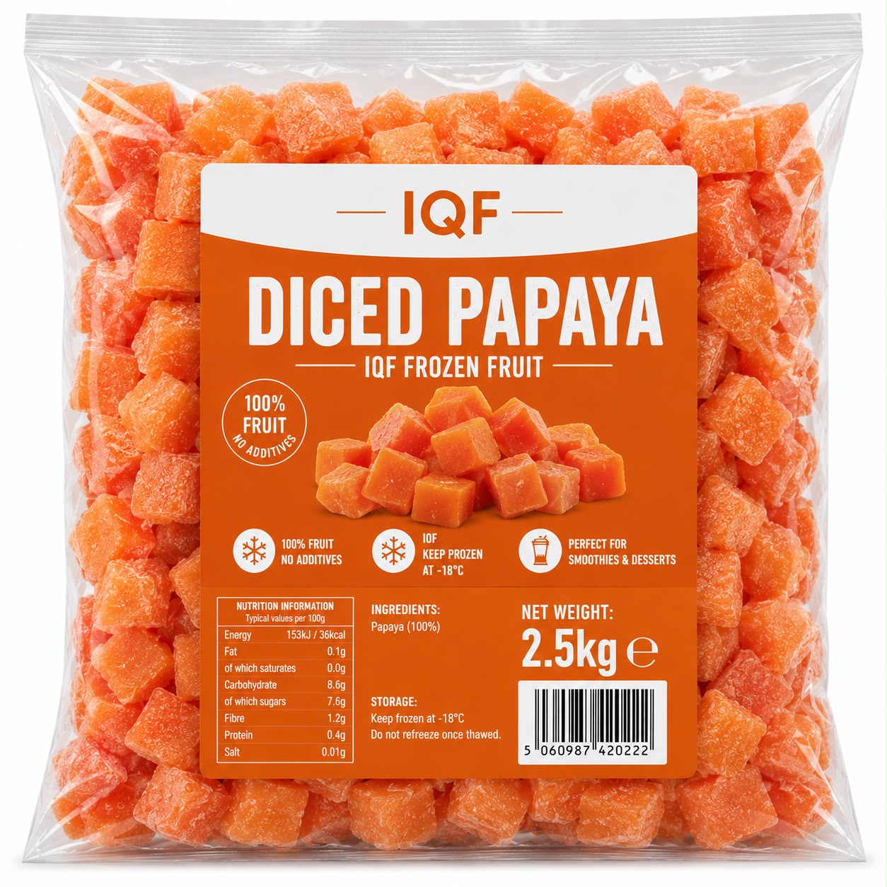Papaya Papaya IQF - Image 1