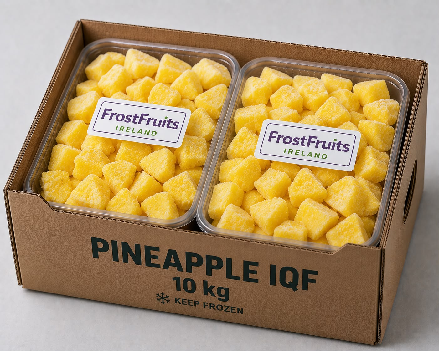 Pineapple Pineapples IQF - 10kg - Image 1