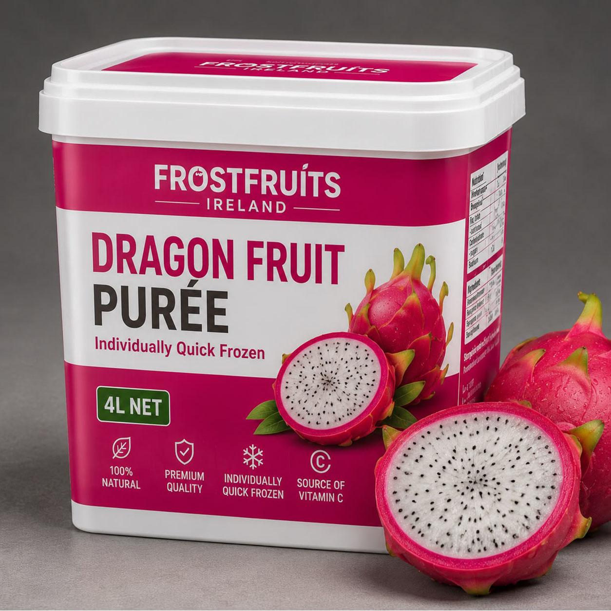 Puree DragonFruit2 Dragon Fruit Purée - Image 1