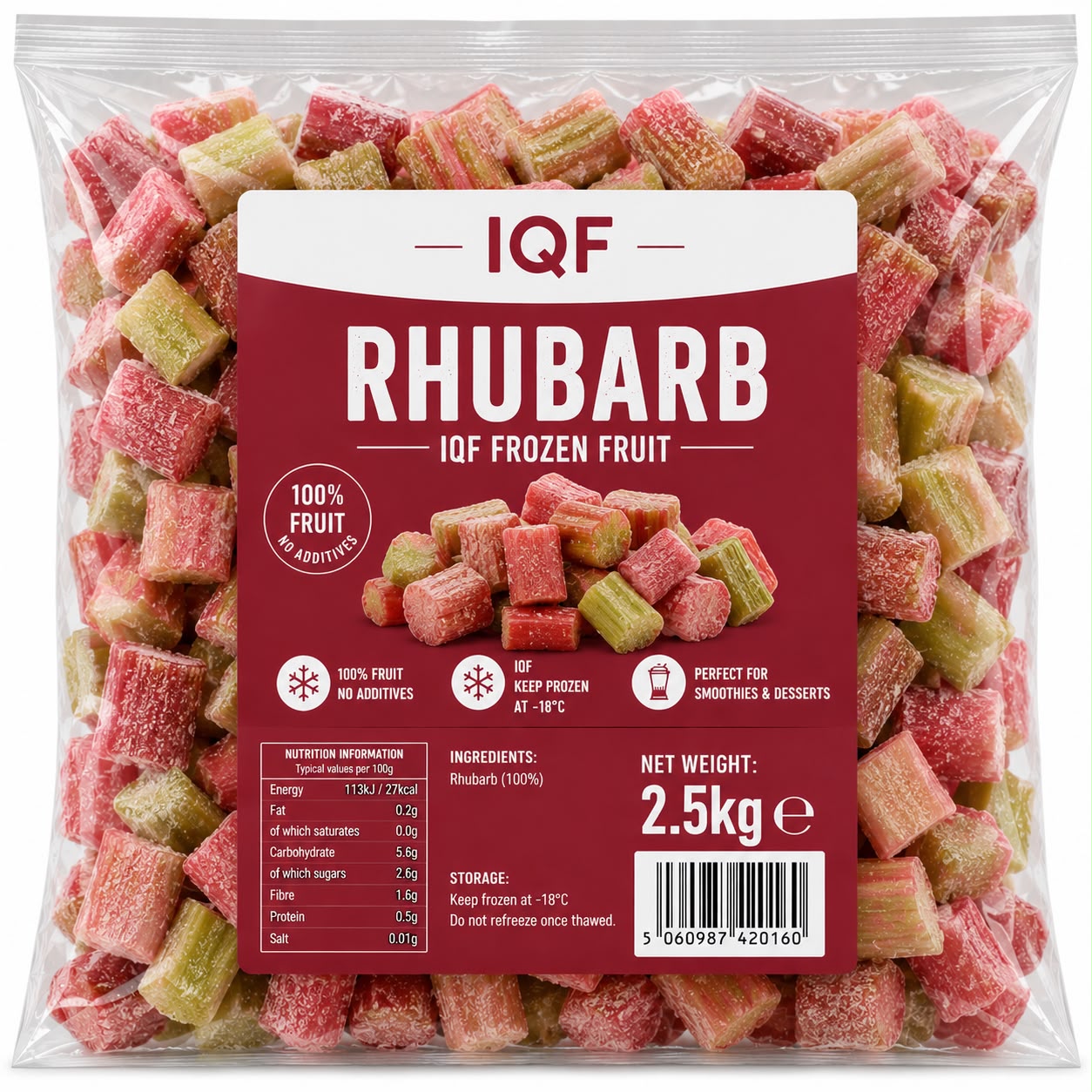 Rhubarb Rhubarb IQF - Image 1