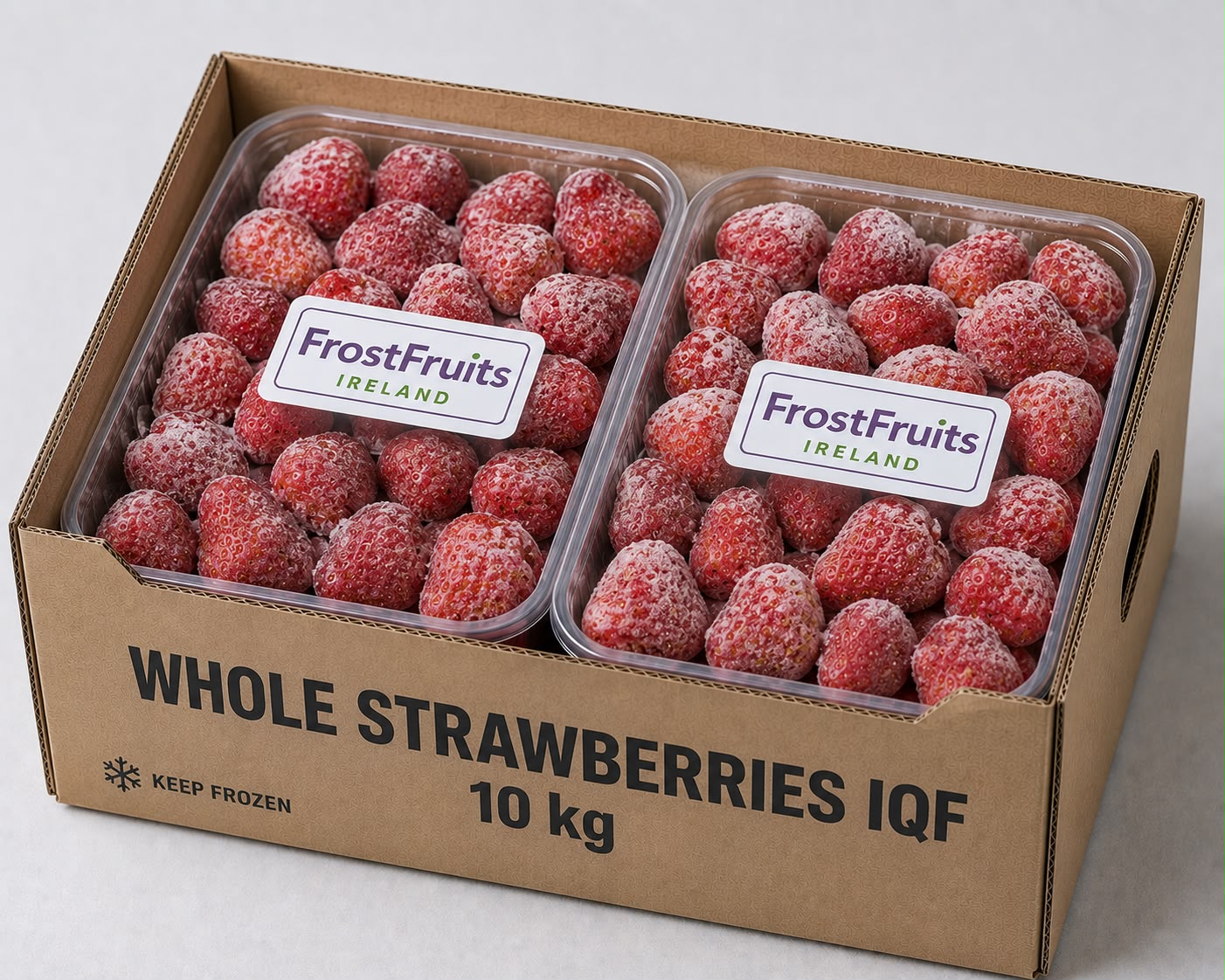 Whole Strawberries Whole Strawberries IQF - 10kg - Image 1